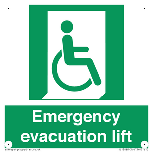 Emergency evacuation lift